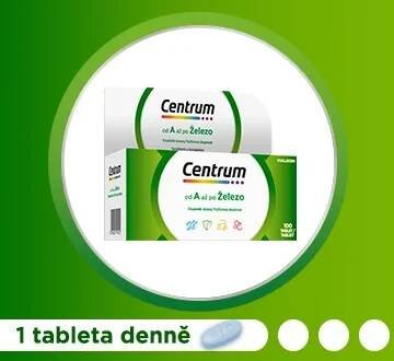 Centrum multivitamín AZ - 1 tableta denně