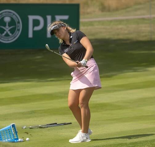 AUDIO: České barvy v Londýně: Kousková po boku Davidson Spilkové, Napoleaová útočí z 15. místa - Golf.cz