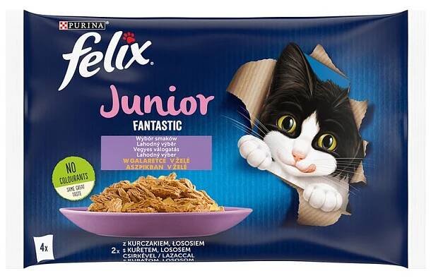 Felix Junior Fantastic Pouches 4 x 85 g