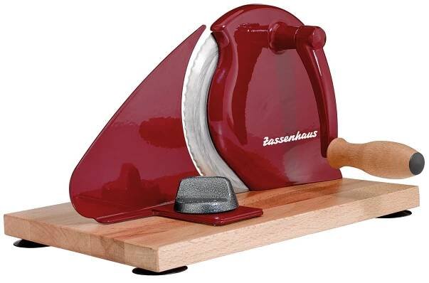 Ruční kráječ na chléb Classic červený 30x25x19 - Panag.cz