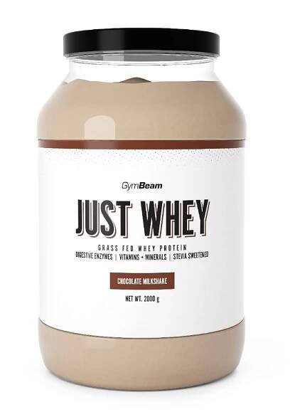 GYMBEAM Protein Just Whey čokoládový milkshake 2000 g