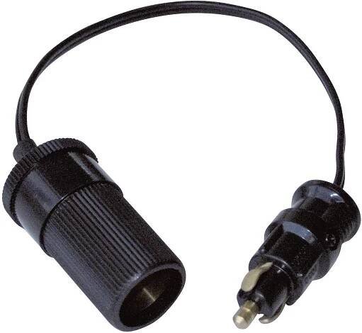 BAAS Prodlužovací kabel na autozásuvku Vhodný pro Standardní zásuvky, Zástrčka do zapalovače Adaptér 12 nebo 24 V/DC