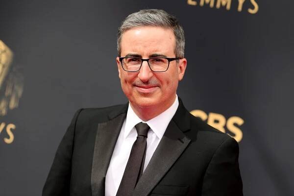 John Oliver attends the 2021 Emmy Awards