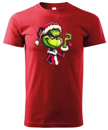 Dětské triko Grinch - skvělé vánoční triko