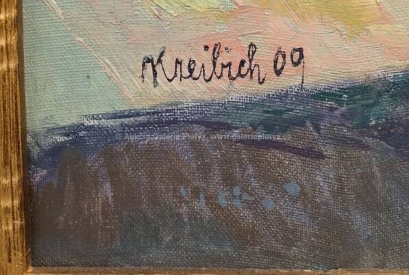 Vilém Kreibich / Říční údolí - detail aukce « Aukce « Aukční Galerie Platýz