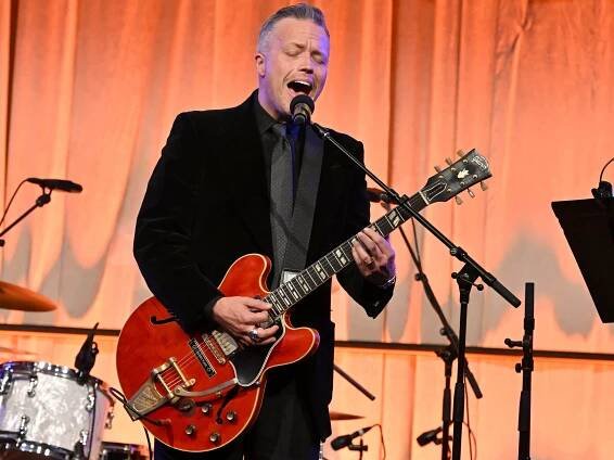 Jason Isbell performing