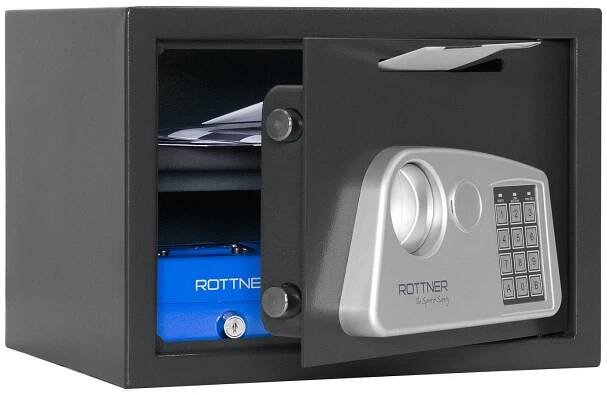 Rottner Jupiter 3 EL-Slot nábytkový vhozový sejf antracit - TrezorStore