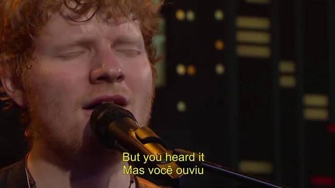 Ed Sheeran Perfect (Lyrics) (Traduçâo) Legendado Inglês Português