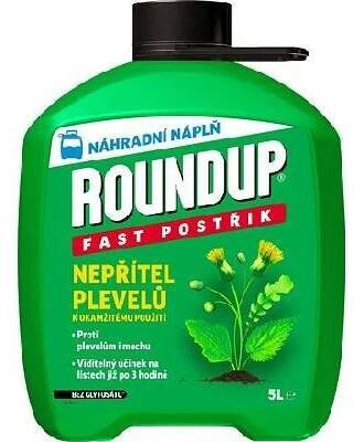 Roundup FAST postřik 5l náhradní náplň bez glyfosátu