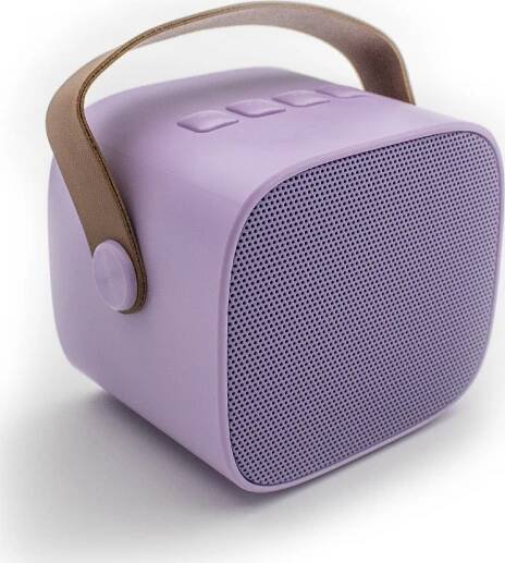 La Larma Bluetooth karaoke set mikrofon a reproduktor fialový