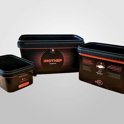 Kbelík IMOTHEP baits s víkem - 10 l