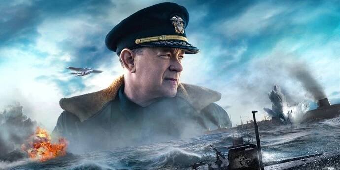 Greyhound: působivý střet spojeneckých lodí s německými ponorkami v rozbouřeném Atlantiku [recenze filmu]