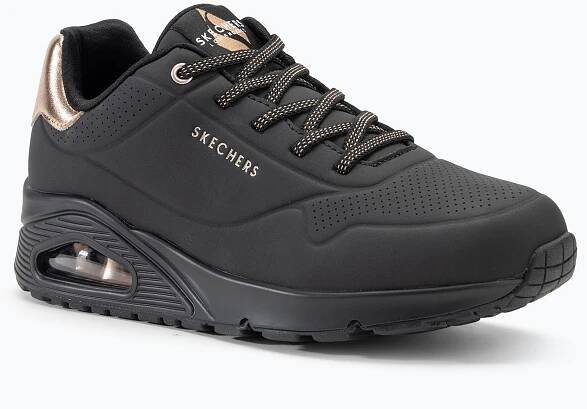 Dámské boty SKECHERS Uno Shimmer Away black/gold