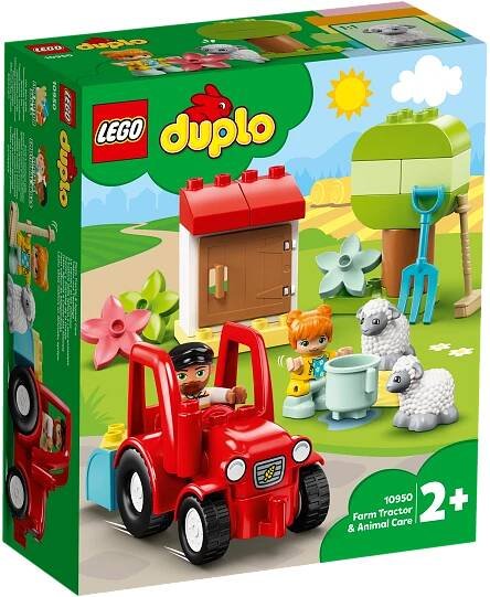 LEGO® DUPLO® 10950 Traktor a zvířátka z farmy | KostičkyShop