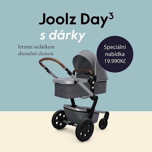 JOOLZ Day3 kompletní set AKČNÍ CENA + letní sedátko + stínítko ZDARMA