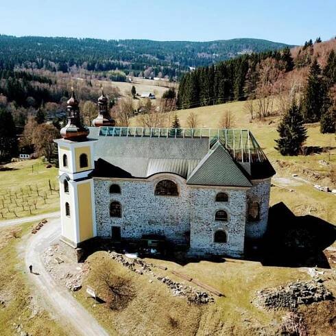 Kostel Nanebevzetí Panny Marie v Neratově, autor: archiv DS Orlické hory a Podorlicko