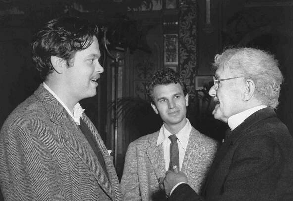Skvělí Ambersonové - Z natáčení - Orson Welles, Richard Bennett