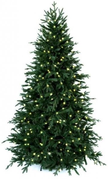 Umělý vánoční stromek 3D Smrk Horský 180cm LED300