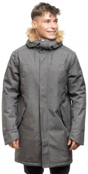 Pánská zimní bunda Meatfly Lars Parka, Grey
