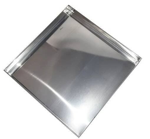 Nerezové víko 530x530x70 mm - úl Dadant Blatt 12 R.