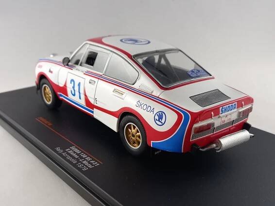 Škoda 130 RS, No.31, Blahna, rallye Acropolis 1979 1:24 IXO