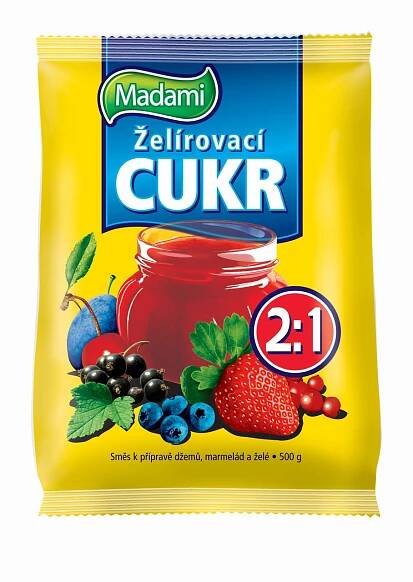 MADAMI Cukr želírovací 2:1 500 g - mají skladem