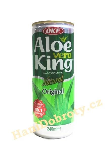 Aloe vera nápoj se šťávou a dužinou z aloe 240ml