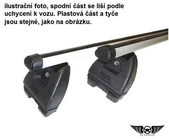 Nosič střešní, Škoda Fabia 2 Combi, bez podélníků. Hliníkové tyče.