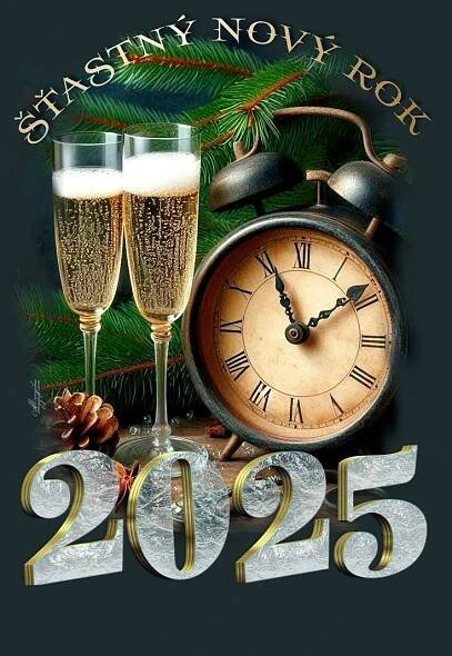 Novoroční přání | Happy new year pictures, Happy new year, New year images
