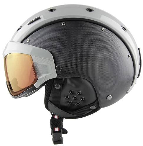 Lyžařská helma Casco SP-6 Visor White/Black Structure