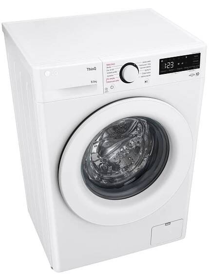 LG Slim parní pračka LG | 8,5 kg | A | 1200 ot./min | Direct Drive™ |Bílá, FA2S8V3GY3W