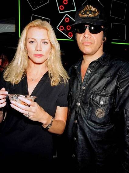 Gene Simmons and Shannon Tweed during MTV Life Beat in Los Angeles, CA, United States