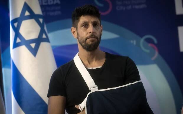 ‘I was so burned, no one recognized me,’ says ‘Fauda’ actor Amedi of his Gaza injuries