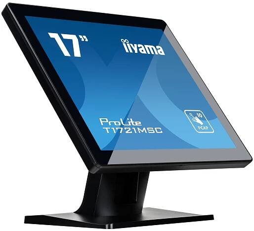 Dotykový monitor iiyama ProLite T1721MSC-B2 17" TN LED 5:4 /VGA, HDMI/ Reproduktory, IPX3 | Luskni.cz