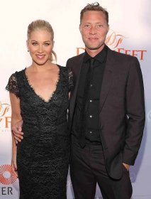 Christina Applegate and Martyn LeNoble attend the Dizzy Feet Foundation Third "Celebration of Dance" Gala at The Music Center on July 27, 2013 in Los Angeles, California