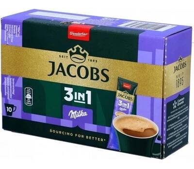 Jacobs 3v1 Milka 10 x 18 g od 77 Kč - Heureka.cz