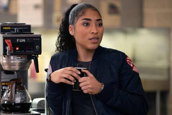 CHICAGO FIRE -- "Blow This Up Somehow" Episode 906 -- Pictured: Adriyan Rae as Gianna Mackey