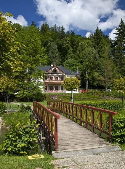 Vila Alpská růže Luhačovice – lázeňské a wellness pobyty