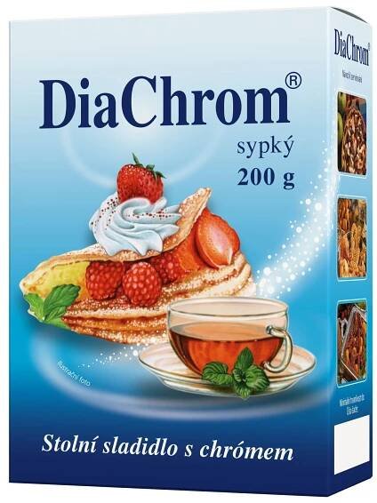 DiaChrom Sladidlo sypké 200 g od 80 Kč