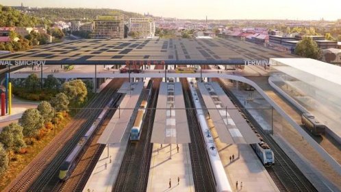 Správa železnic vybrala zhotovitele přeměny nádraží na Smíchově - Novinky