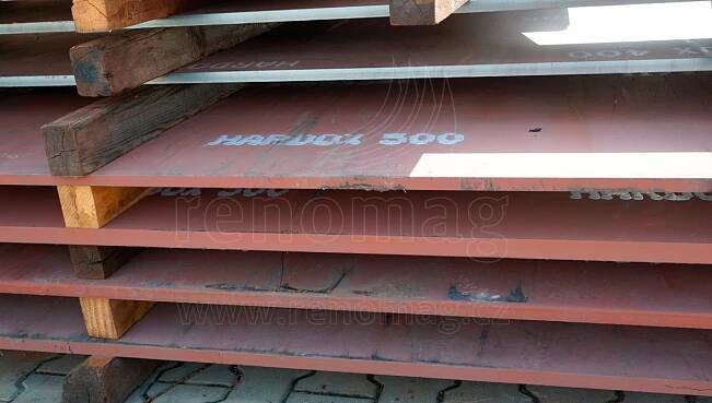 Plechy a výpalky z Hardox 400-600 HB | Renomag