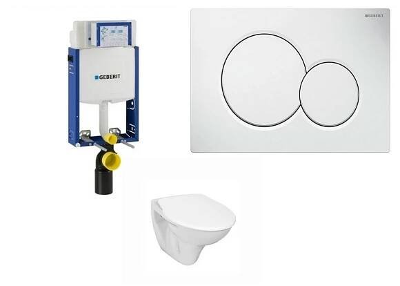 Geberit Kombifix Eco 110.302.00.5 komplet pro závěsné WC k zazdění - Koupelny Bernold