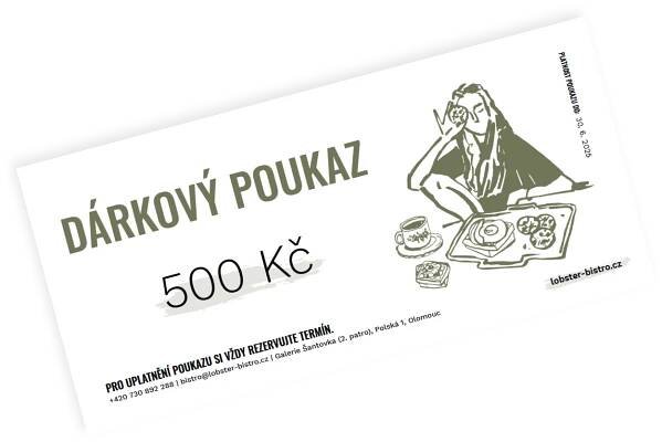 Dárkové poukazy | LOBSTER BISTRO