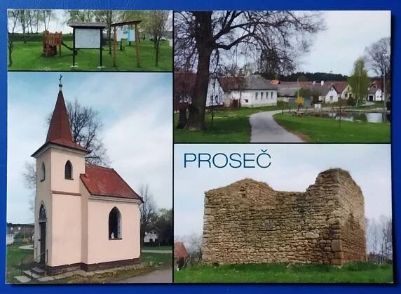 Proseč, Pelhřimov - Pohlednice místopis
