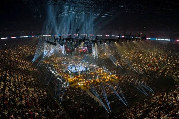 PRG sends GLP into battle for the Great Fight Night at Cologne’s Lanxess Arena