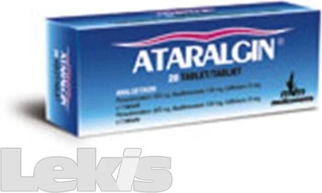 ATARALGIN POR 325MG/130MG/70MG TBL NOB 20