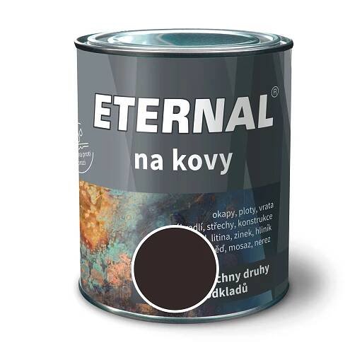 ETERNAL na kovy Barevný email palisandr; matný; 700 g