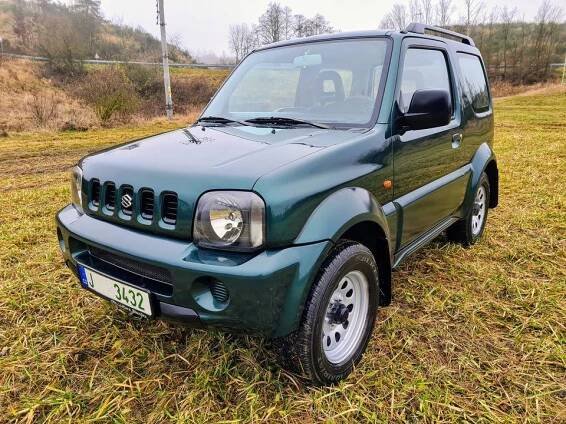 Bazar: prodej Suzuki Jimny 1.3 VTi 60kW manuál, ojeté, benzín, rok 2004, barva zelená metalíza - Portál řidiče