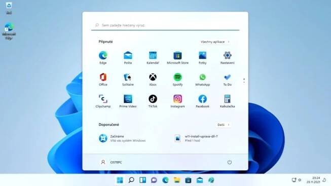 Čistá instalace Windows 11