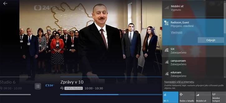 Televizi nejen od UPC si přes internet pustíte i na zahraniční dovolené